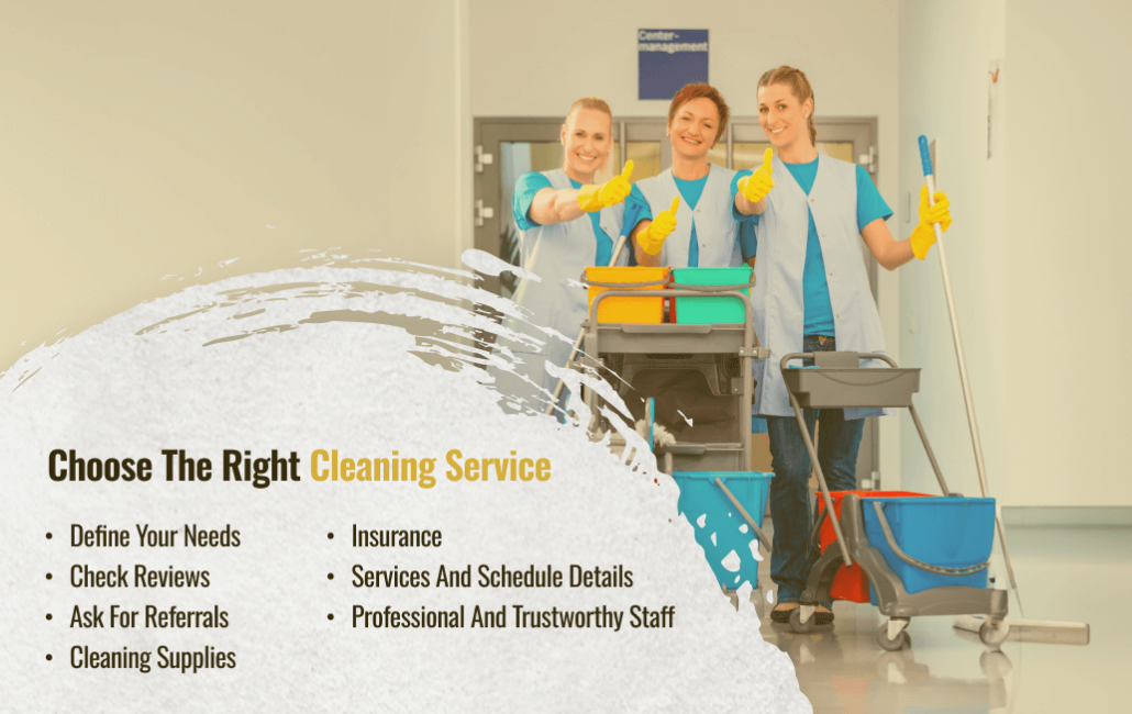 tips for choosing right cleaning service