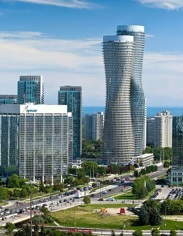 Aerial View Of Mississauga