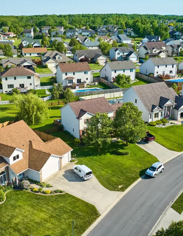 Aerial View Of Stouffville