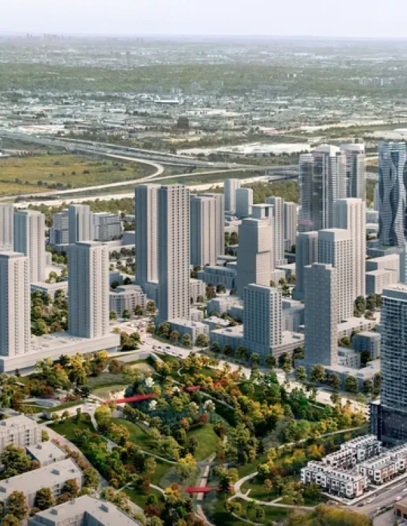 Aerial View Of Vaughan