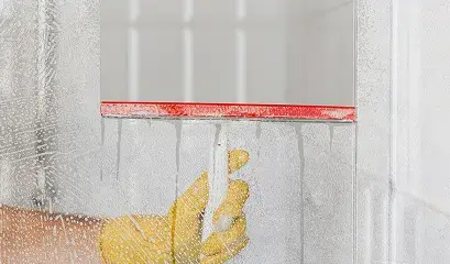 Woman Cleaning Ophthalmologist S Office 1
